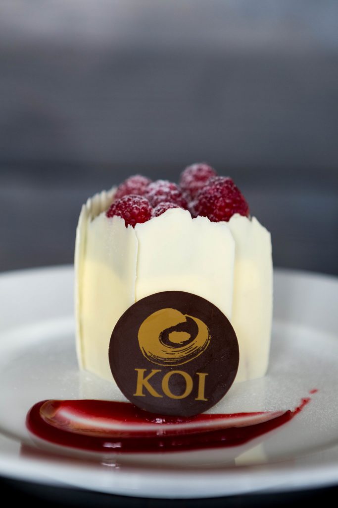 Koi Homemade Cheesecake berries